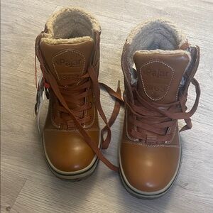 Pajar Men Tan Leather Boots
